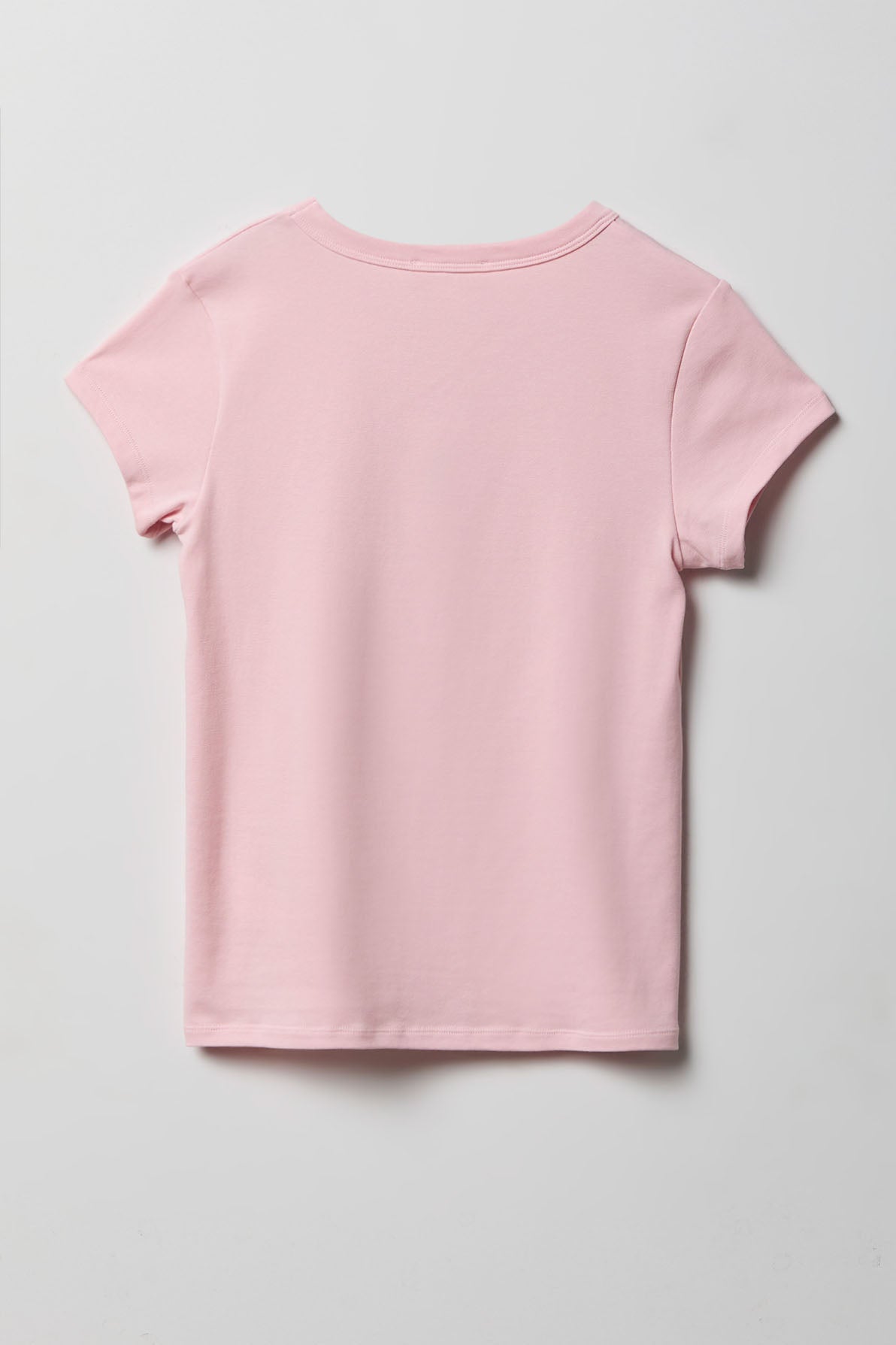 Ribbed Crewneck T-Shirt