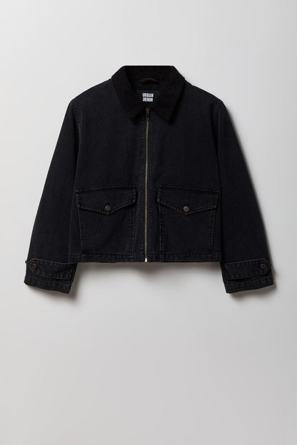 Denim Bomber Jacket