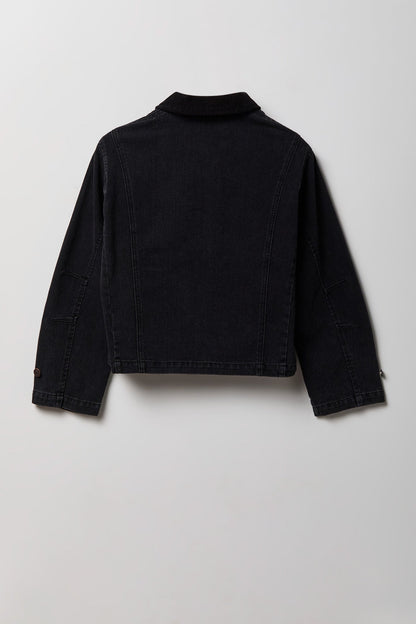 Denim Bomber Jacket