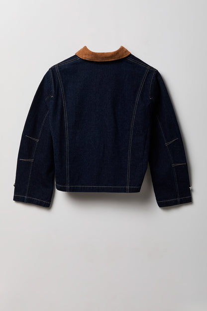 Denim Bomber Jacket