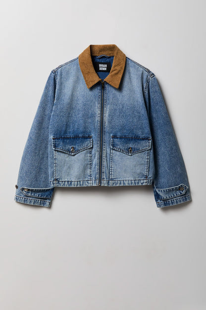 Denim Bomber Jacket