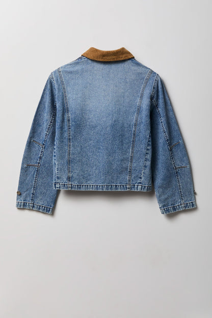Denim Bomber Jacket