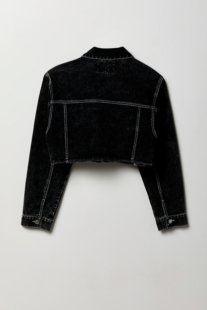 Cropped Denim Jacket