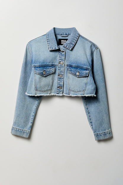 Cropped Denim Jacket