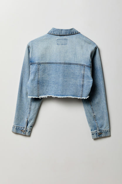 Cropped Denim Jacket