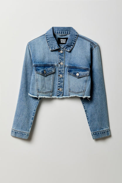 Cropped Denim Jacket