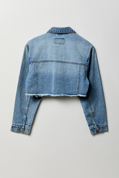 Cropped Denim Jacket