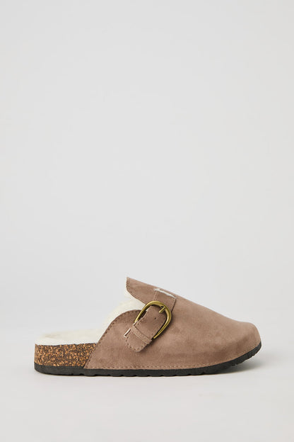 Faux Fur Lined Clogs