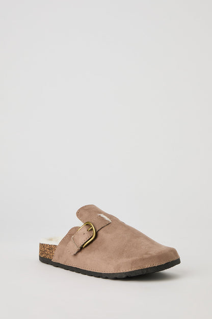 Faux Fur Lined Clogs