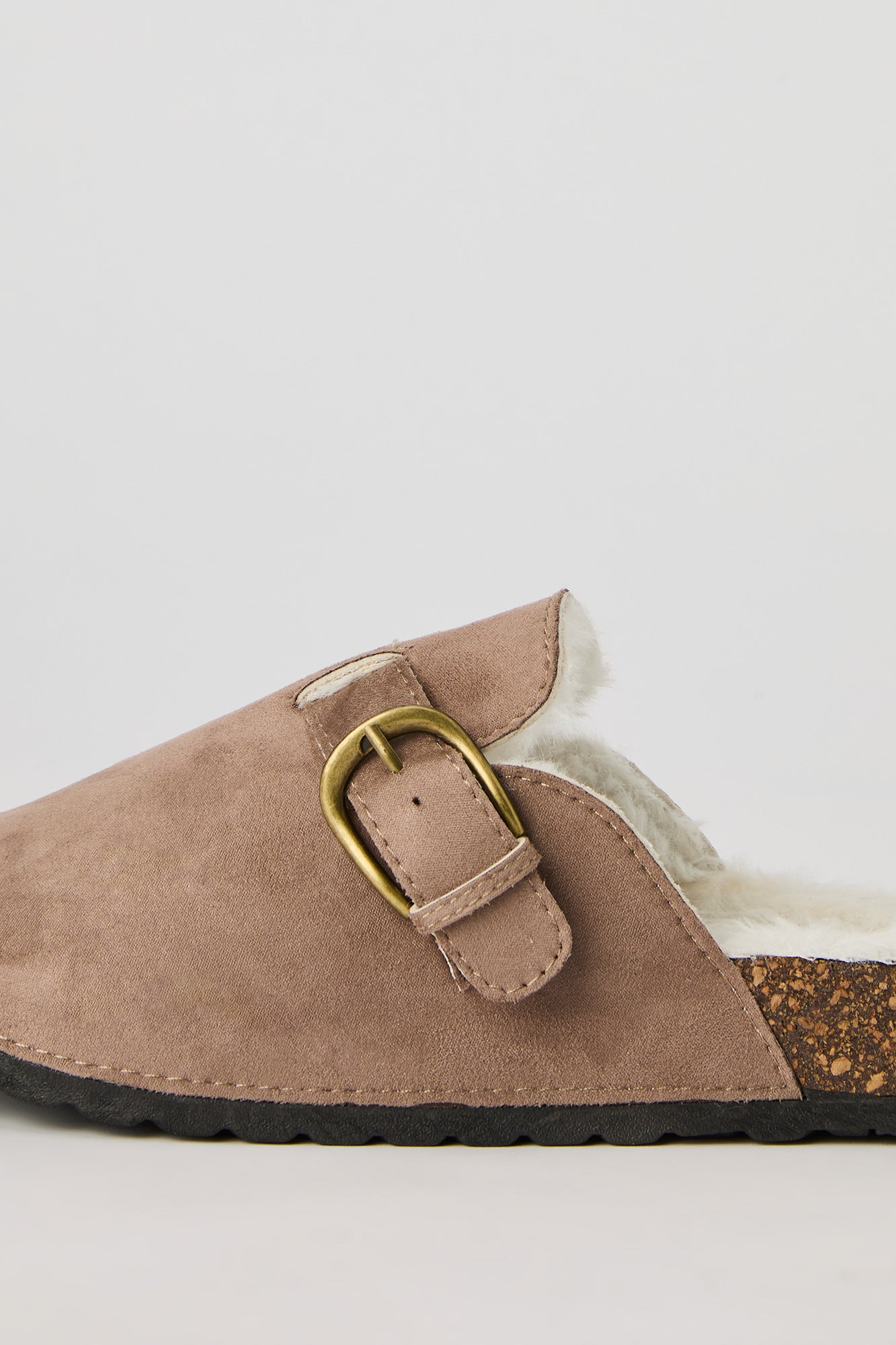 Faux Fur Lined Clogs
