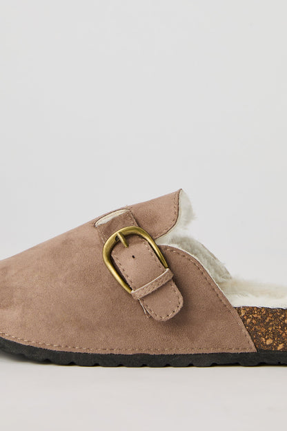 Faux Fur Lined Clogs