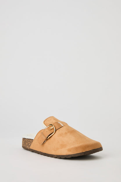Faux Fur Lined Clogs