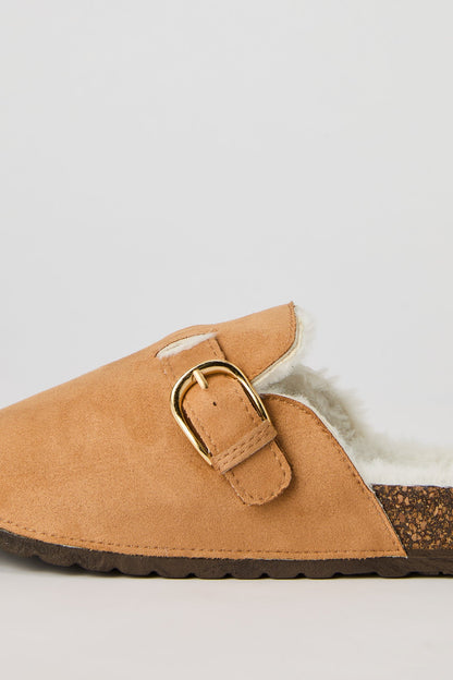 Faux Fur Lined Clogs