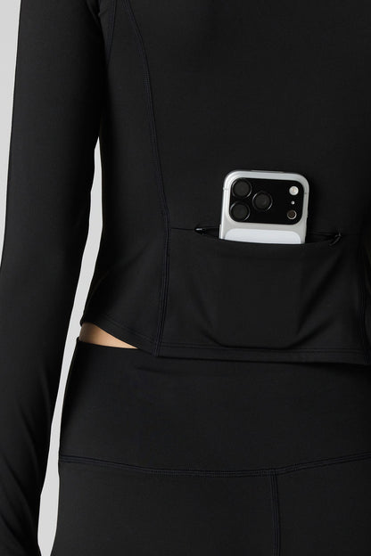 Active High Density Zip-Up Jacket