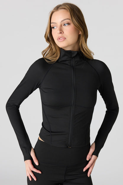Active High Density Zip-Up Jacket