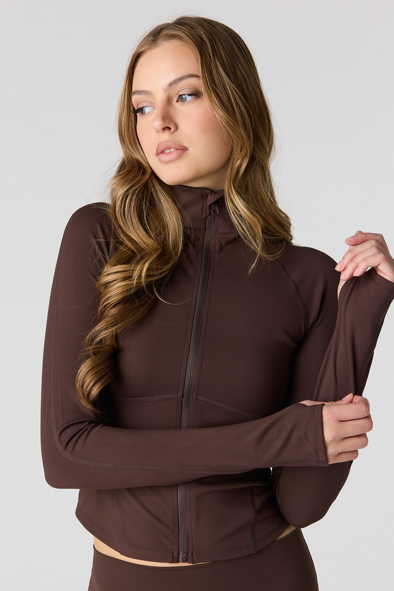 Active High Density Zip-Up Jacket