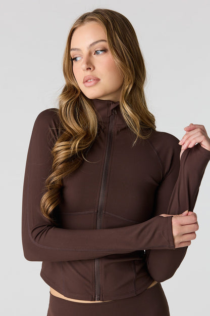 Active High Density Zip-Up Jacket