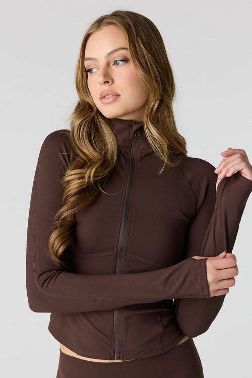 Active High Density Zip-Up Jacket