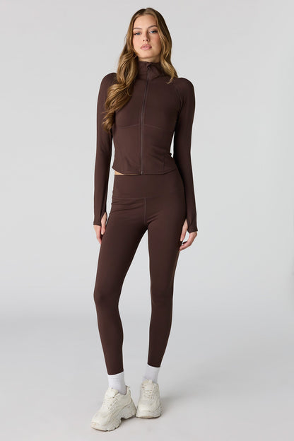 Active High Density Zip-Up Jacket