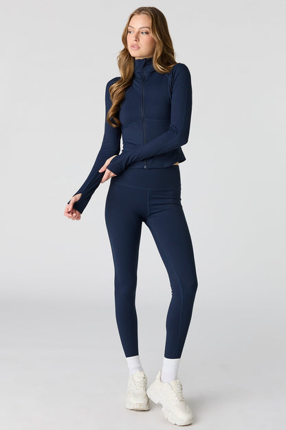 Active High Density Zip-Up Jacket