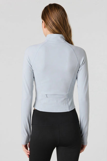 Active High Density Zip-Up Jacket