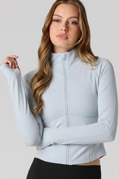Active High Density Zip-Up Jacket