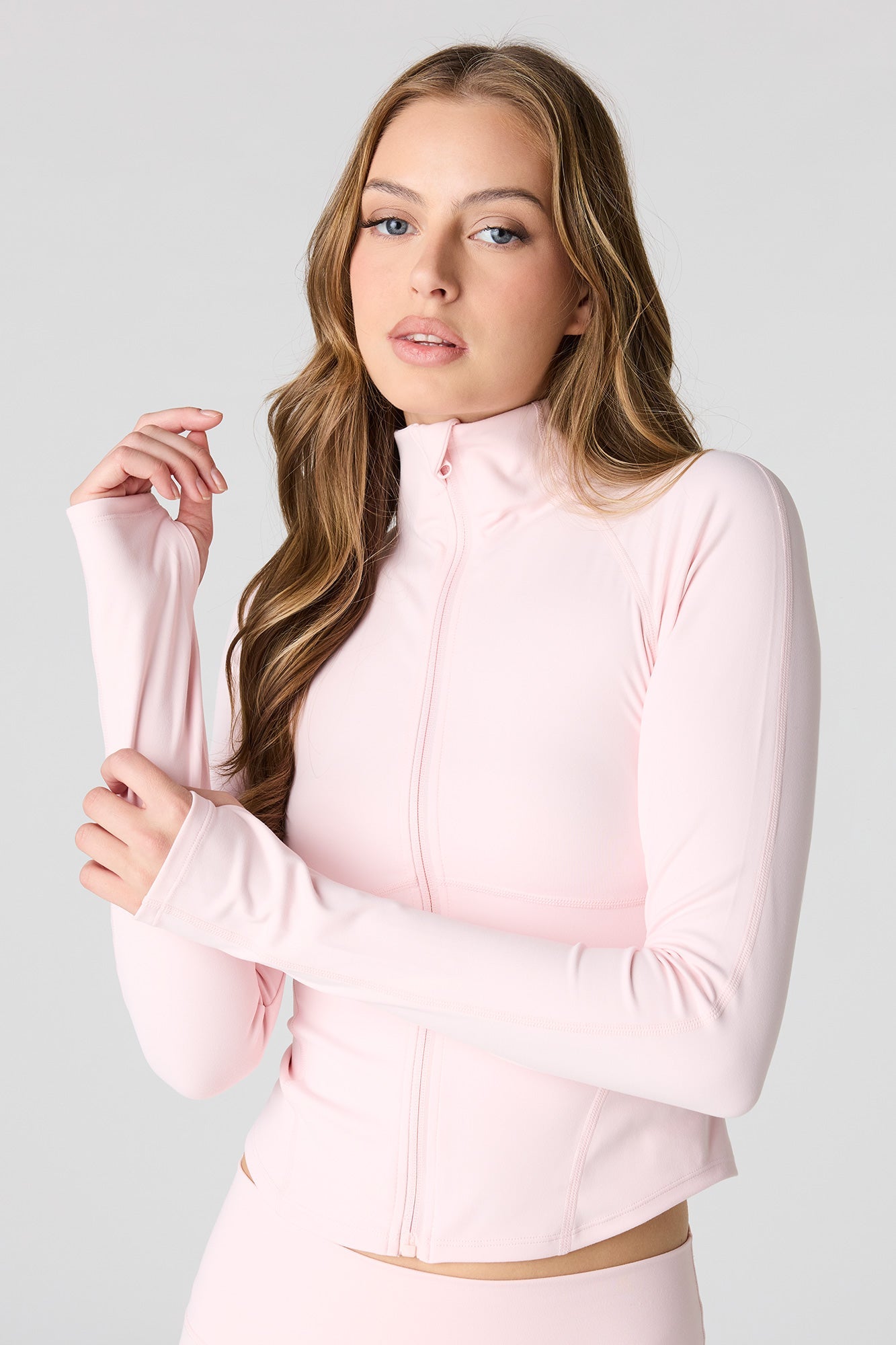 Active High Density Zip-Up Jacket