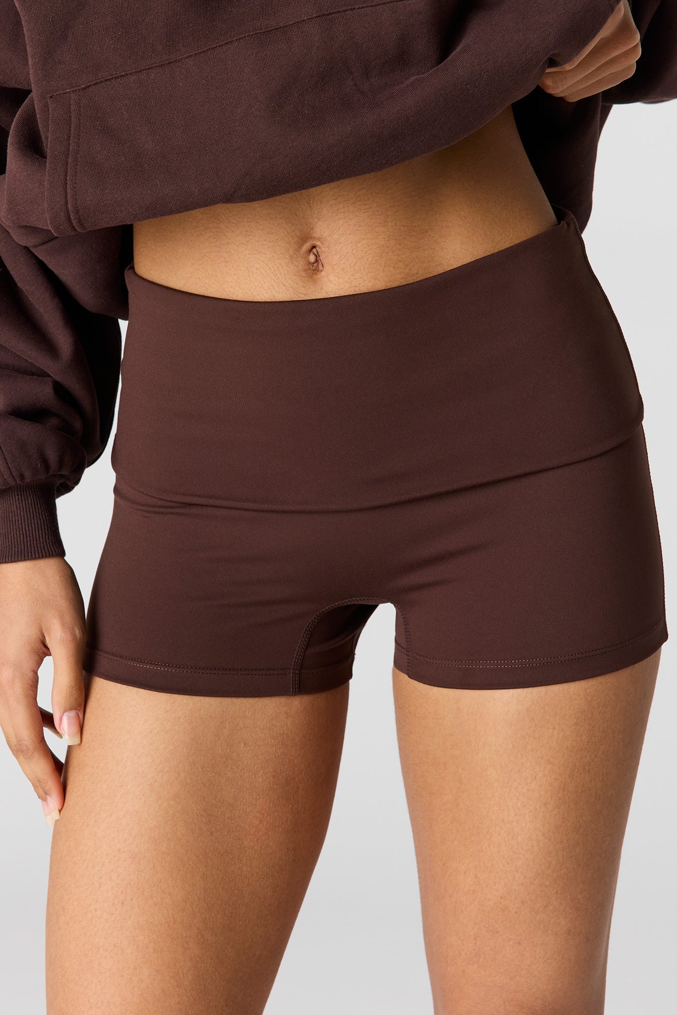 Active Foldover Waist Short