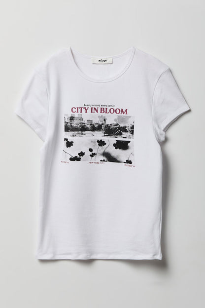 Fitted Graphic T-Shirt