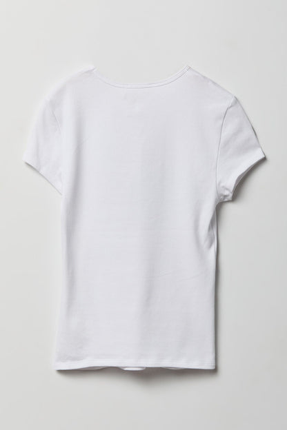 Fitted Graphic T-Shirt