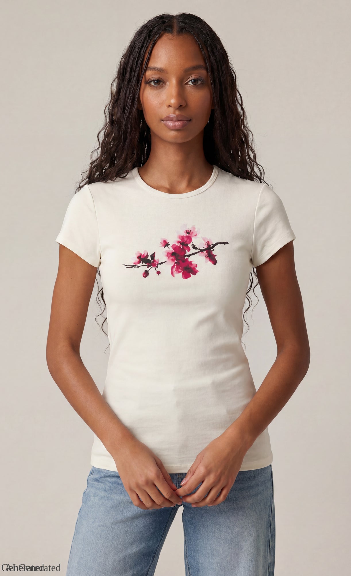 Fitted Graphic T-Shirt