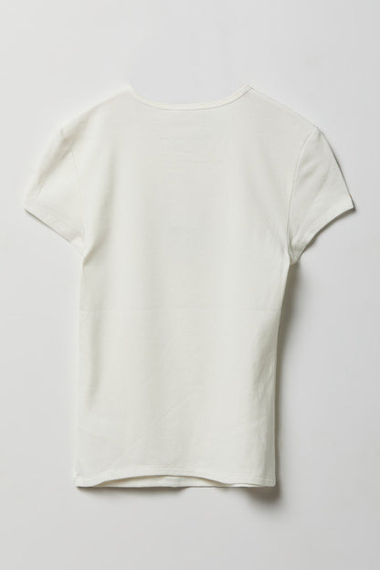 Fitted Graphic T-Shirt