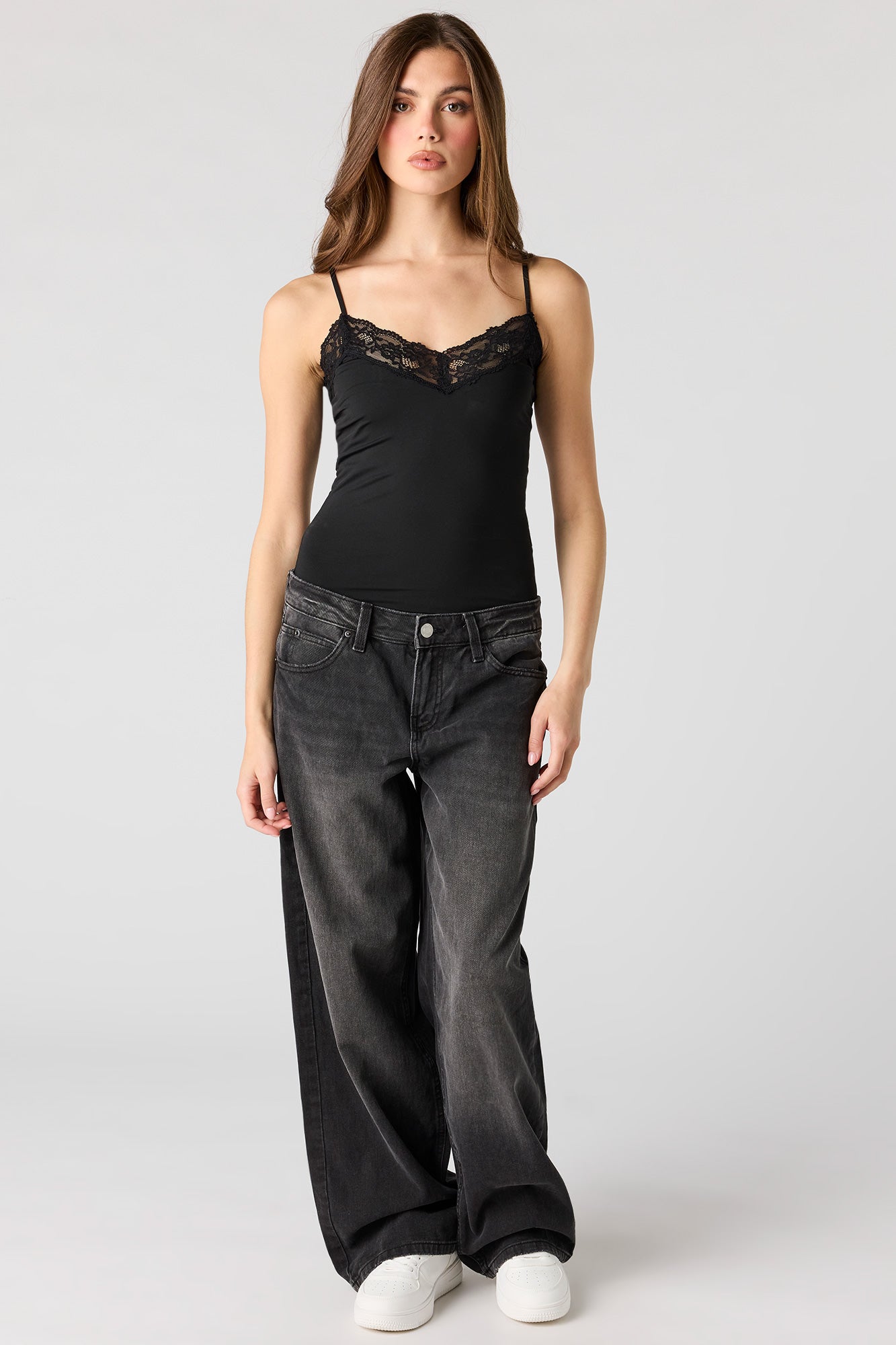 Contour Lace Cami Bodysuit