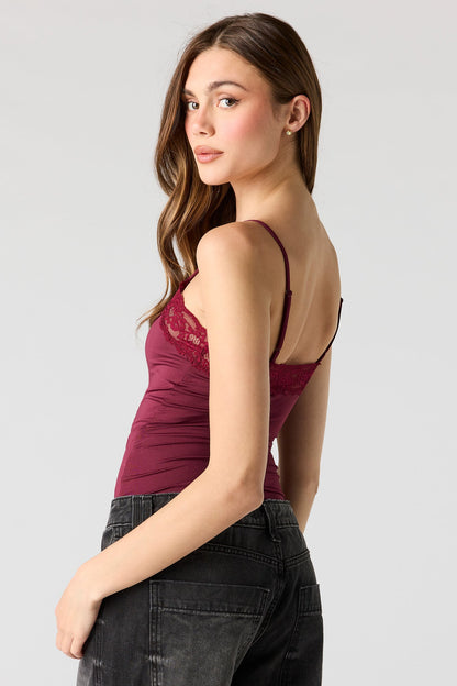 Contour Lace Cami Bodysuit