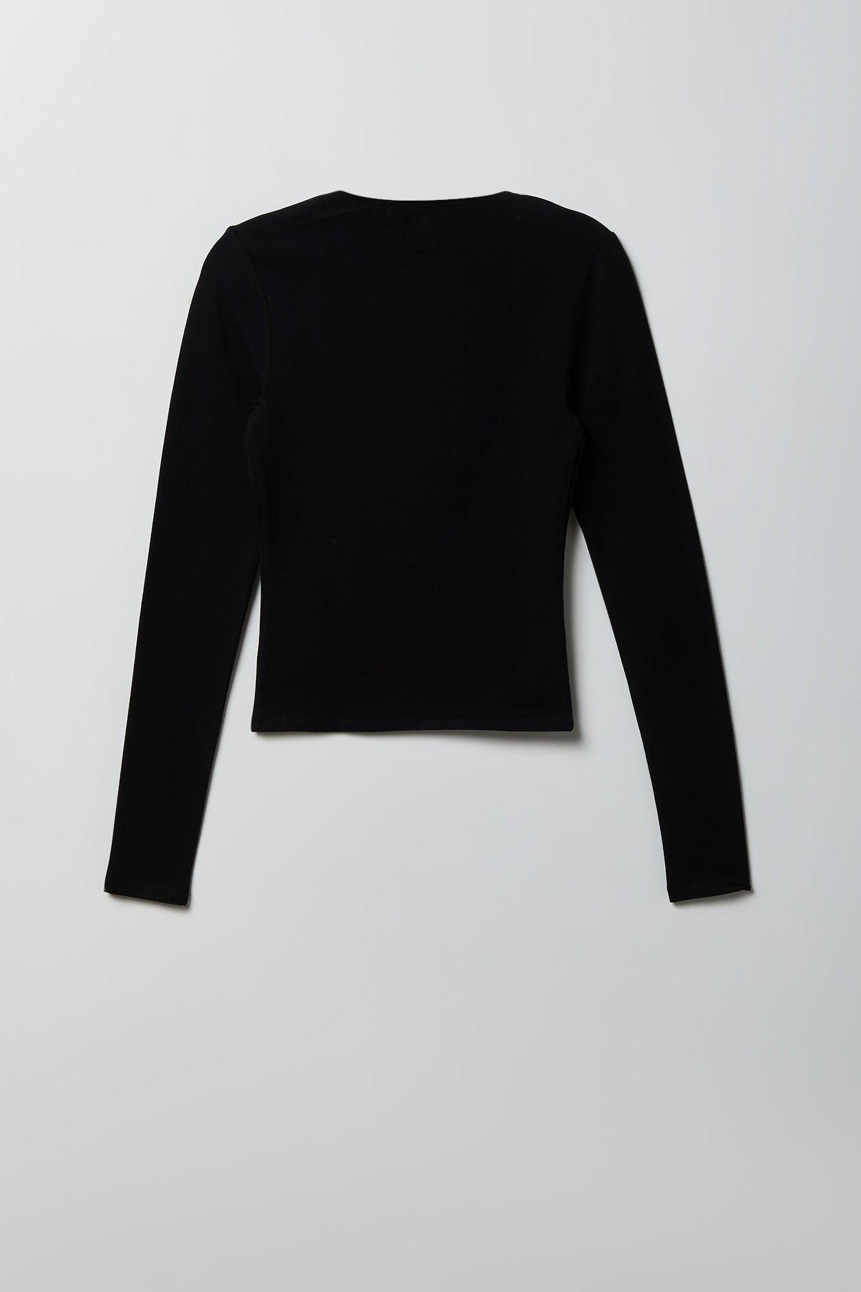 Soft Contour Square Neck Long Sleeve Top