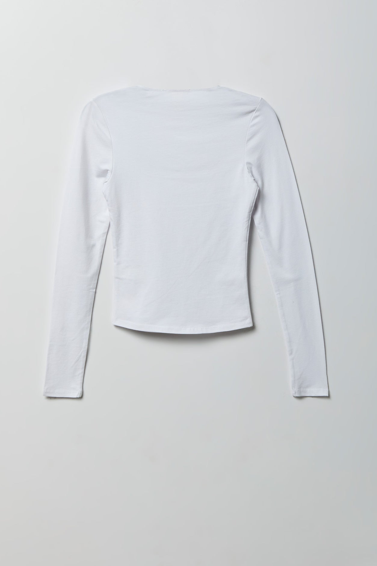 Soft Contour Square Neck Long Sleeve Top