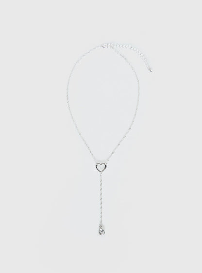 Reach Me Necklace Silver