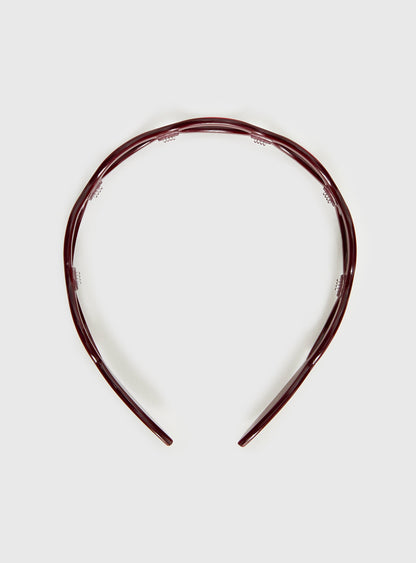 Slow Dance Headband Red