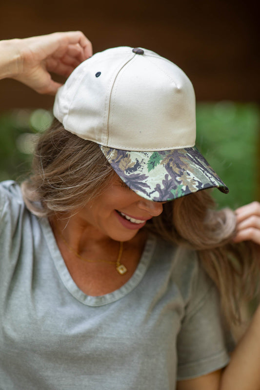 Camo Two Tone Snapback Hat