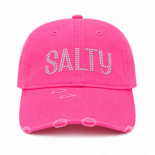 PINK BLING SALTY HAT