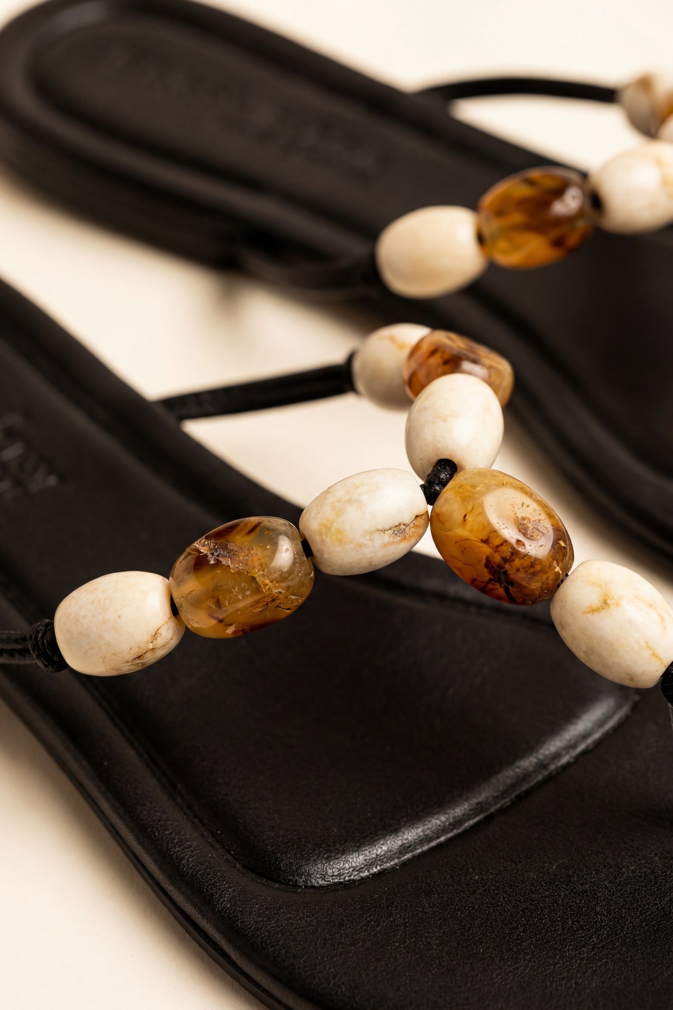 Beaded Thong Sandals