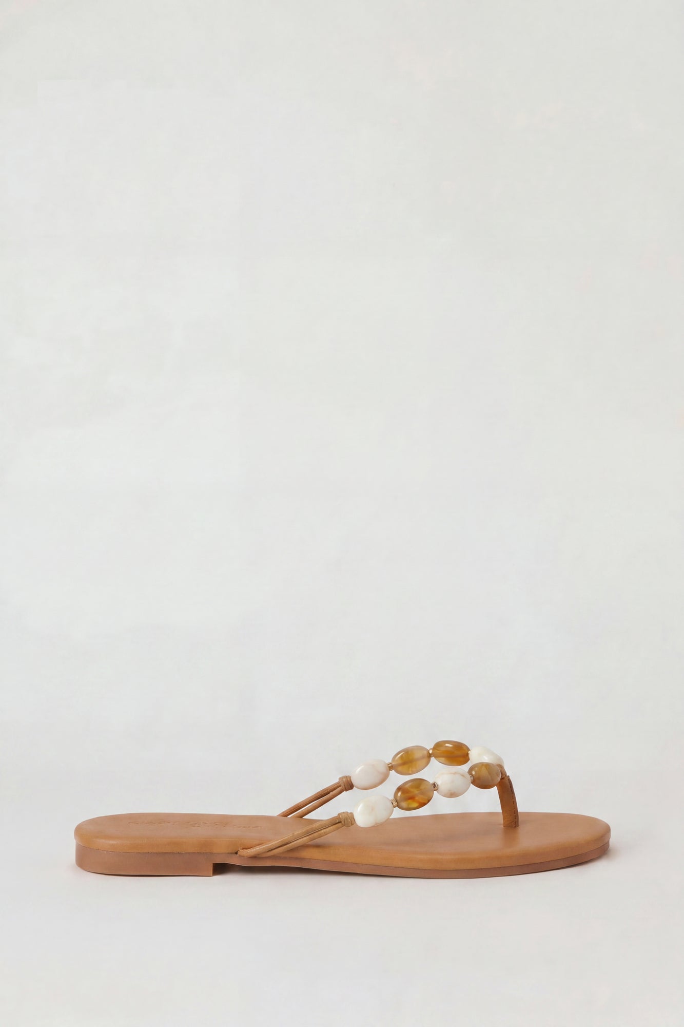 Beaded Thong Sandals