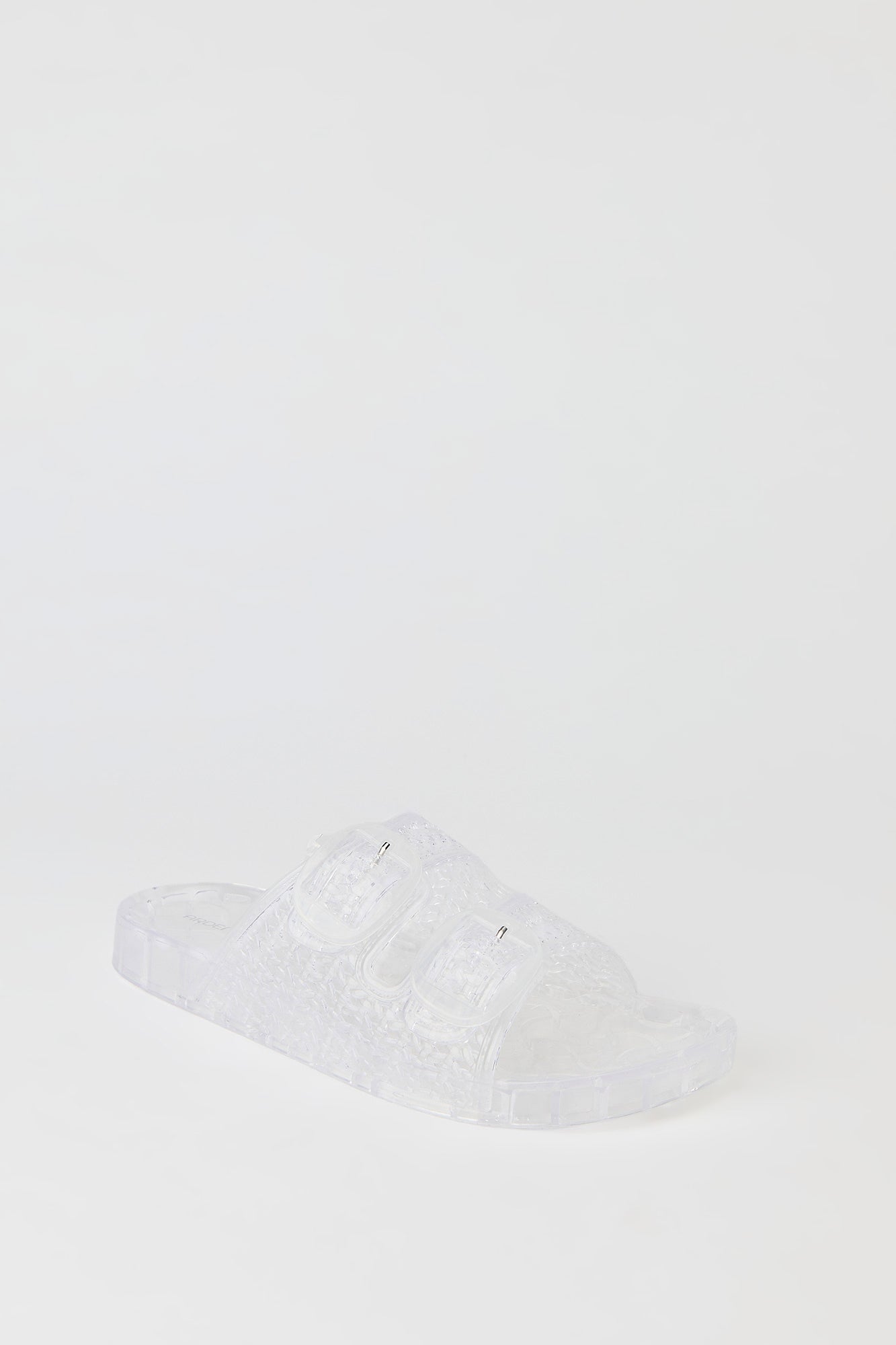 Buckle Jelly Sandals