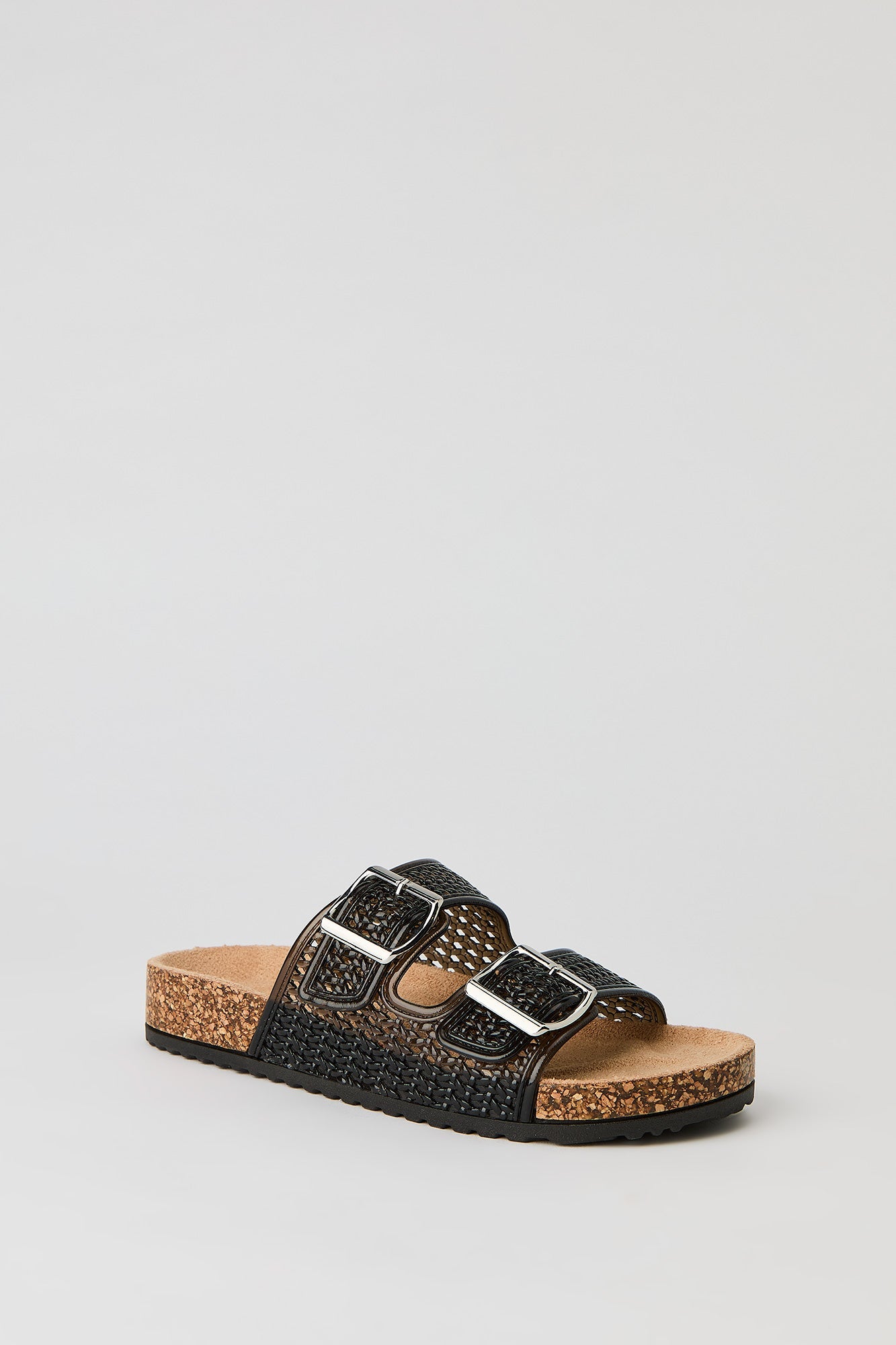 Jelly Double Buckle Sandal