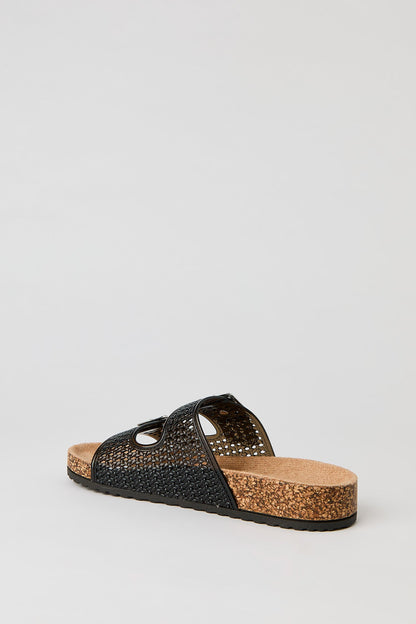 Jelly Double Buckle Sandal