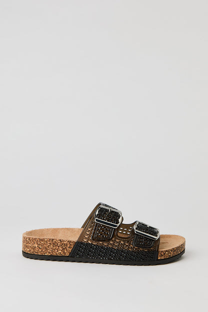 Jelly Double Buckle Sandal