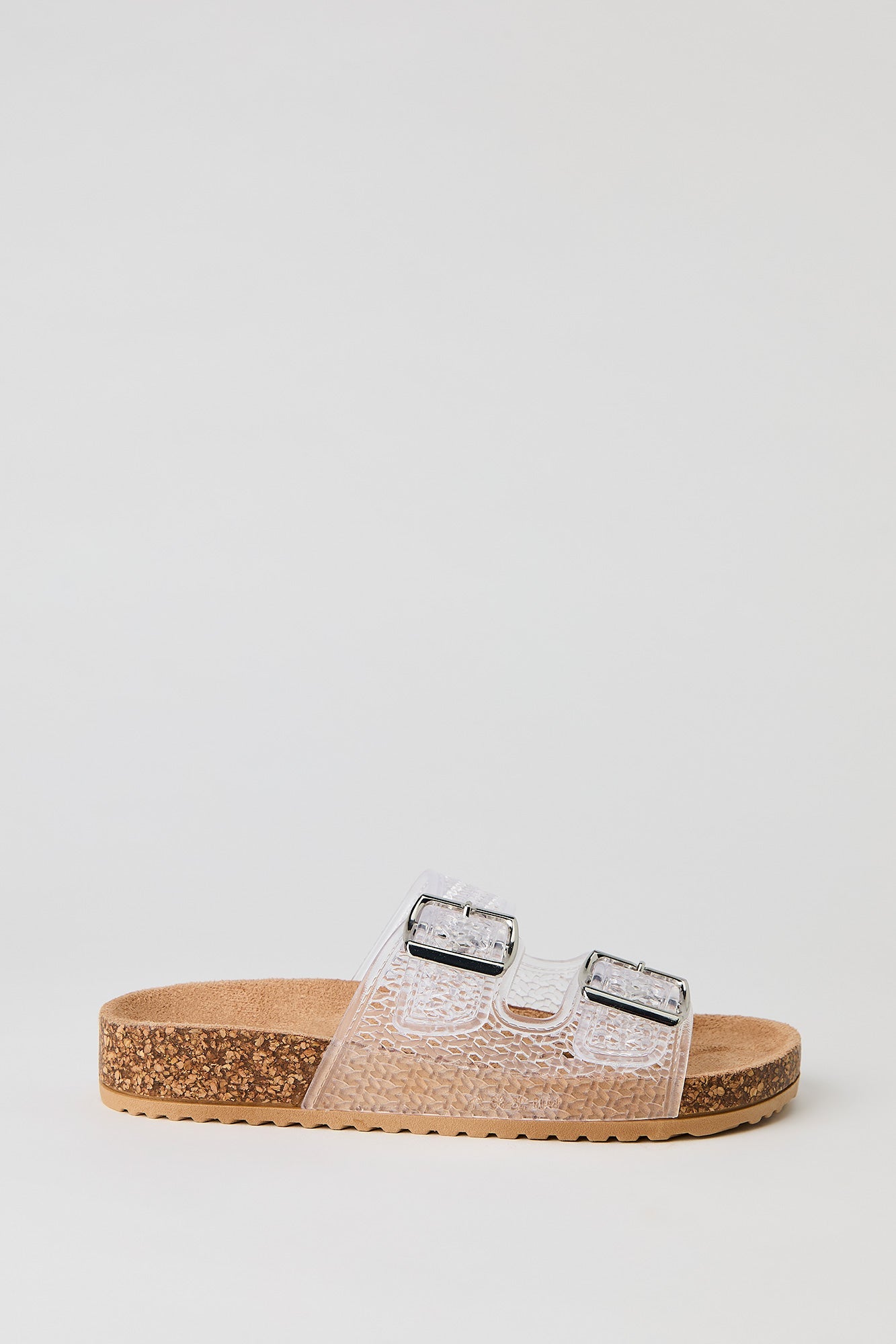 Jelly Double Buckle Sandal