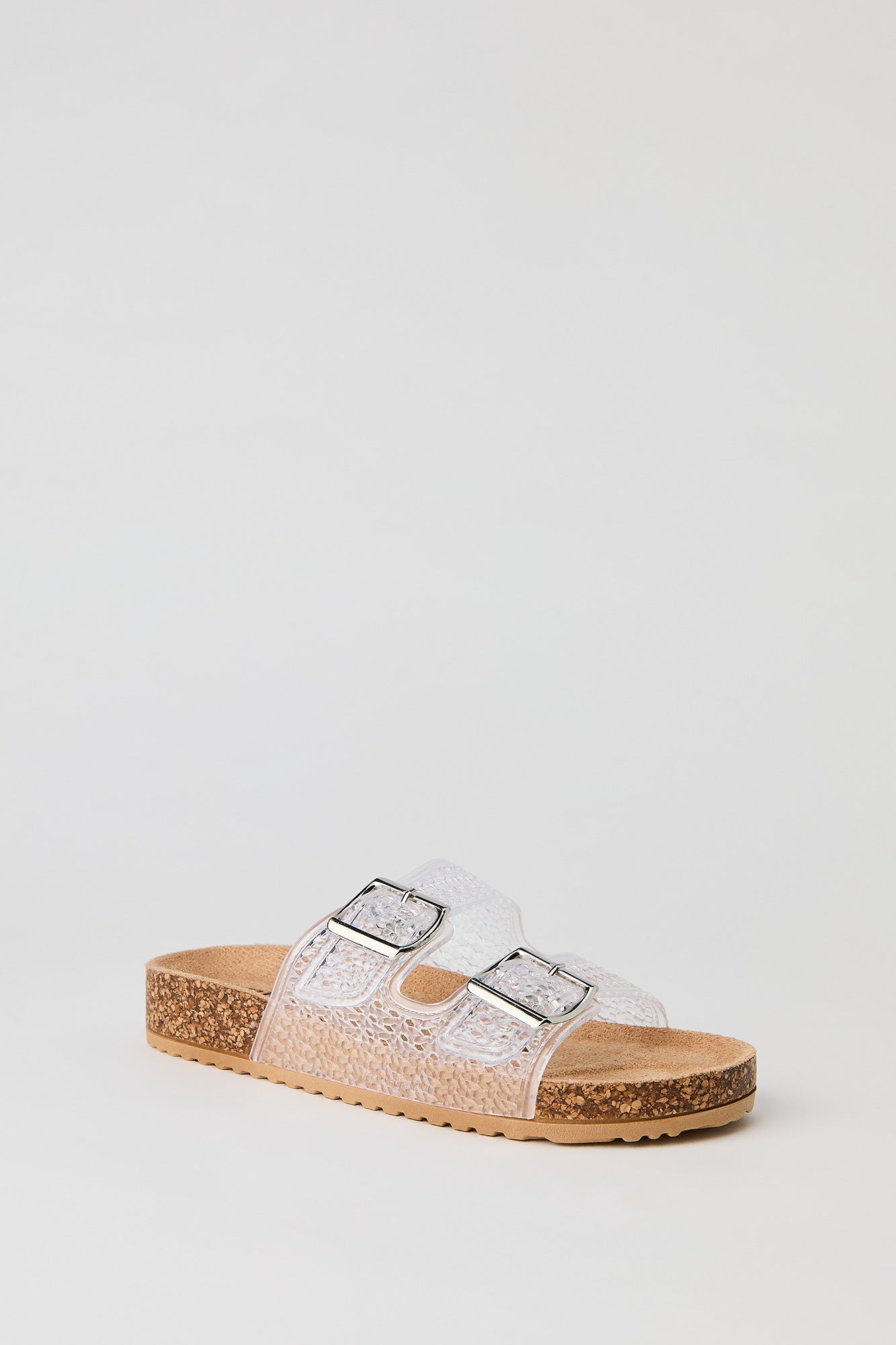 Jelly Double Buckle Sandal