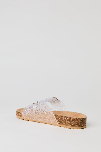 Jelly Double Buckle Sandal