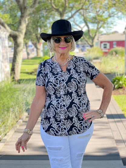 NAUTICAL LANE SHORT SLEEVE